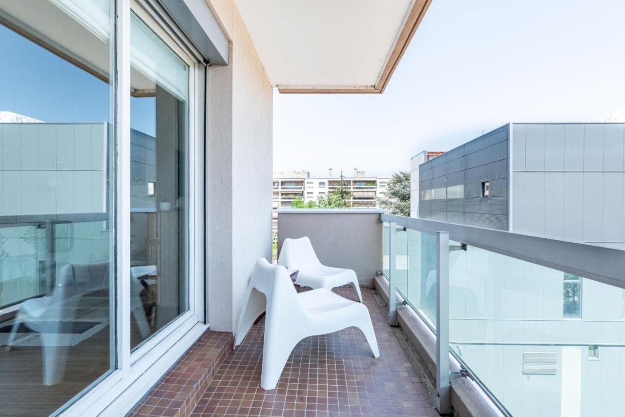 Le Nid Des Cedres - Magnifique Studio Terrasse Montplaisir Lyon Eksteriør billede